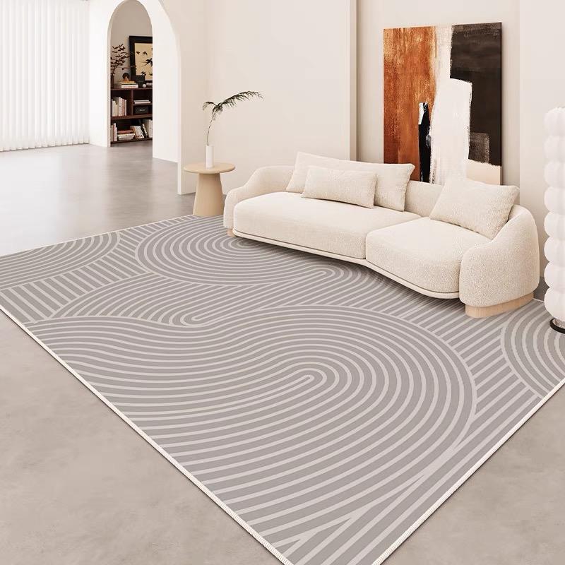 Tappeto a righe di alta qualità, adatto per soggiorno e camera da letto, adatto per la decorazione della casa.