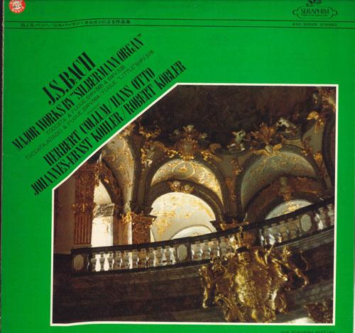 

LP Record - JS Bach works on Silbermann organ EAC30025 SERAPHIM - Japan Obi Classical