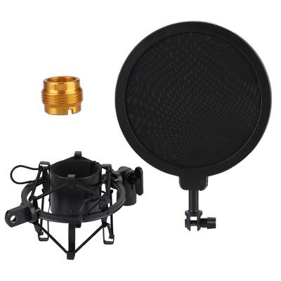 Kondensatormikrofon Mikrofon Professionell Popfilter Spinne Stativ Kit