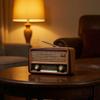 Creative Vintage Radio Planter Retro Succulent Flower Pot Gift Radio TV Potted Plant  Home Decor