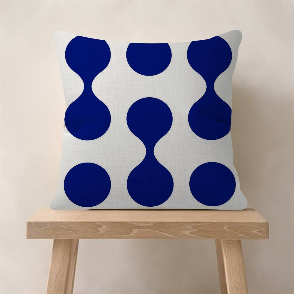 abstract Bauhaus-style  Cushion Cover Inches Farmhouse Decor Home Throw Pillow Covers for Couch Decorations