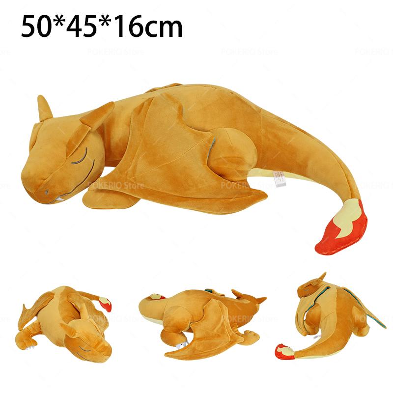 Pokemon Sleeping Umbreon Mega Charizard X Chien-Pao Plush Toys Cute Anime Garchomp Charmander Kyogre Soft Stuffed Pillow Gifts
