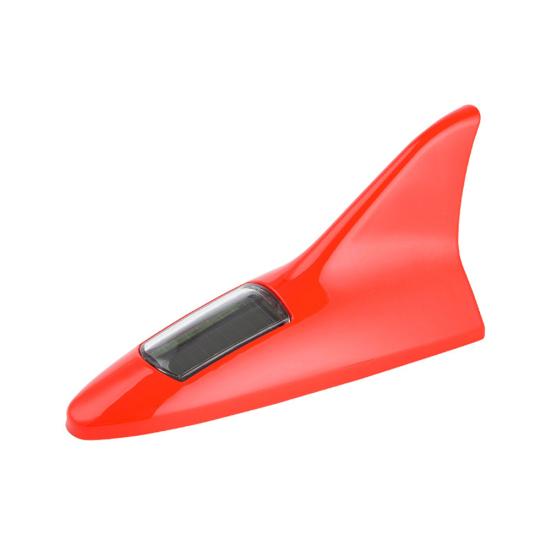 Shark Fin Solar Car Flash Energy Powered Light Strobe Emergency Warning Lamp
