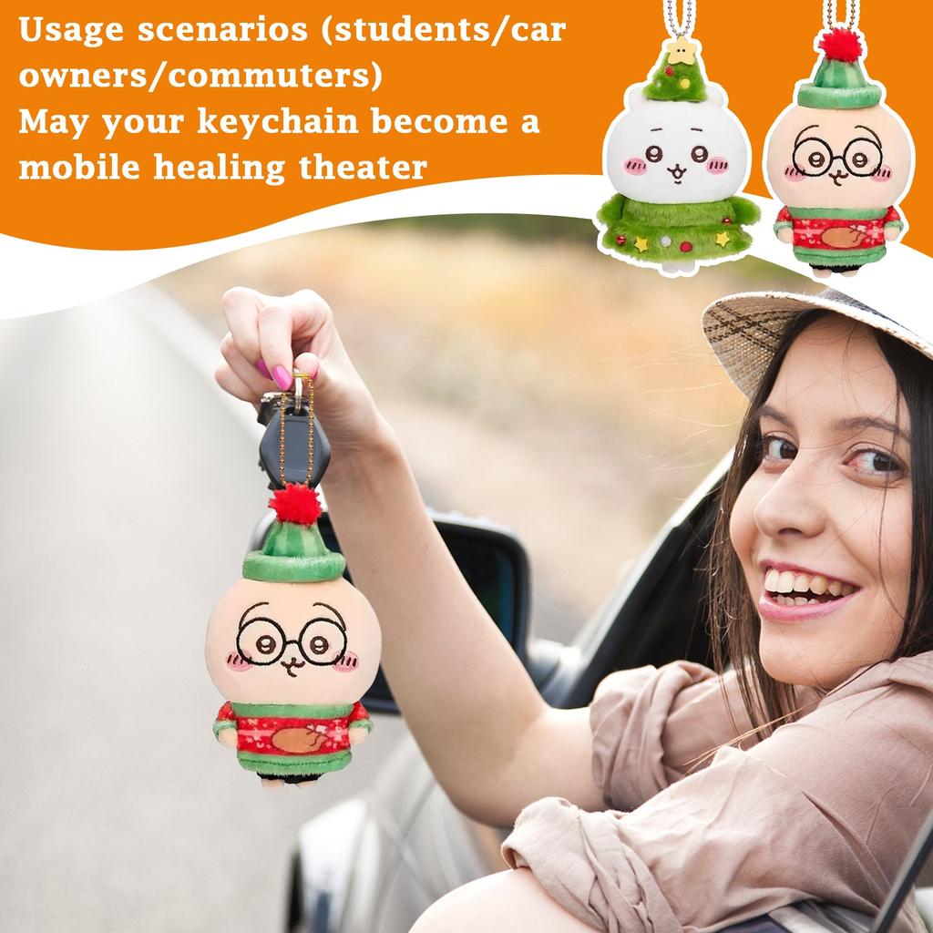 Cartoon Cute Doll Plush Toy Keychain Small Pendant