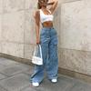 Summer 2025 European & American High-Waist Trendsetter Pencil Jeans for Women