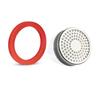 58mm E61 BrewingHead Shower Screen With Silicone Seal Gasket For Espresso Machines Even Coffee Extraction Rich Flavor