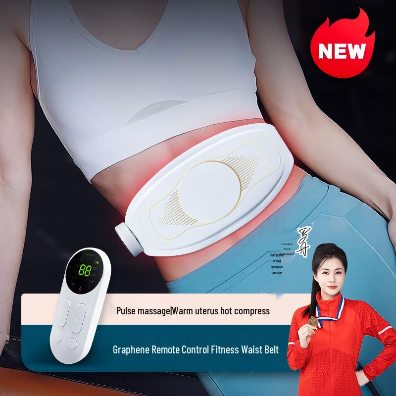 EMS Pulse Abdominal Heating Massager & Waist Belt