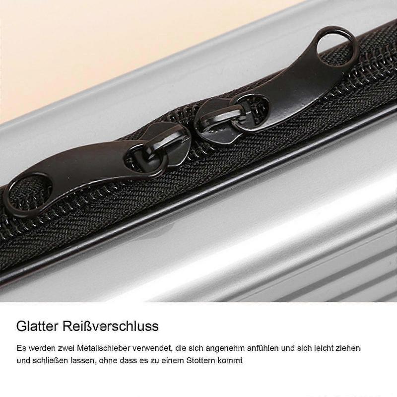 2025 New Mini Suitcase Bag for Women Mini Suitcase Crossbody Handbag with Shoulder and Hand Straps Cosmetic Bag