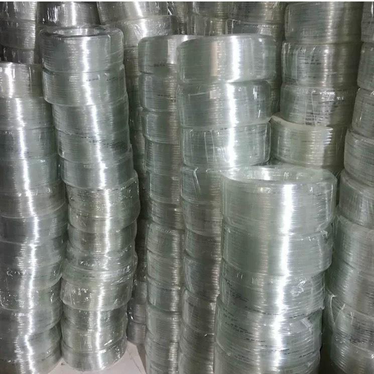 PVC Transparent Soft Plastic Tubing - Diameters 4/6/8/10mm, Horizontal Floor Heating Pipe, Pre-cut Lengths Available