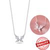 New Sterling copper Moon Protective Hand Pendant Chain Necklace 925 copper Charm Necklace for Women Fine Zircon Gift