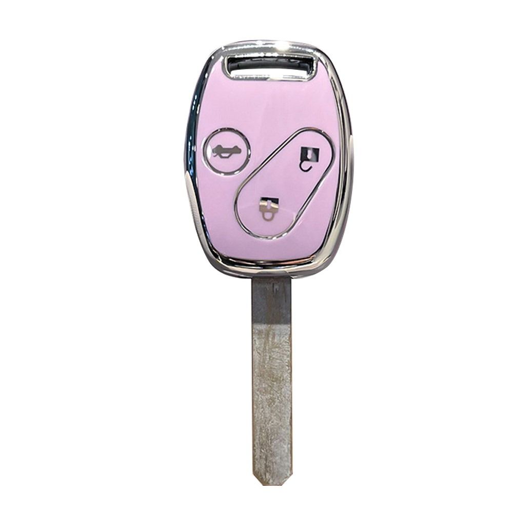 TPU Remote Car Key Case 2/3 Button Key Fob Holder Key Protector for Honda/Accord/Civic/ CRV CR-V/Pilot/Insight/Ridgeline