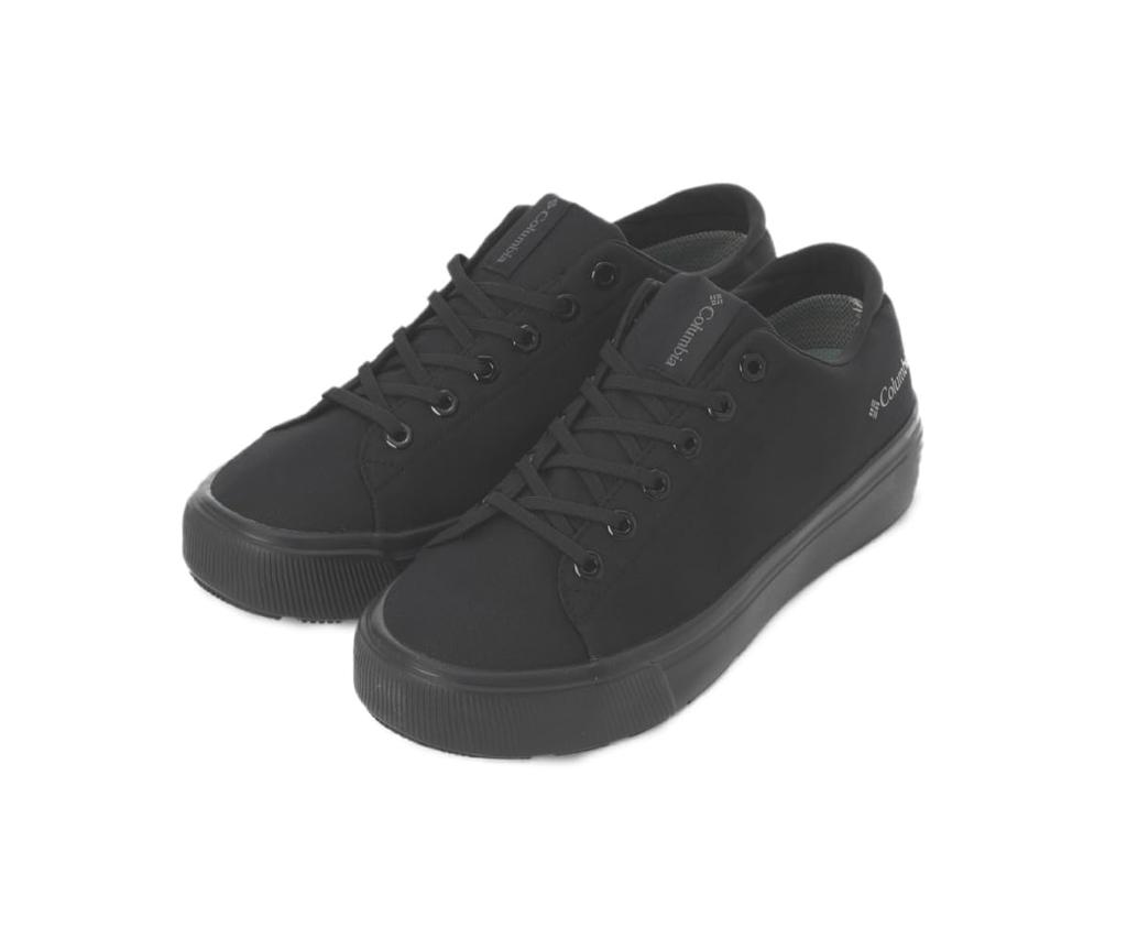 Columbia Hawthorne Rain Low Waterproof YU5270 Size Omni-Tech Sneakers, Waterproof, Breathable, Lightweight, Non-Slip, Low-Top, (010 Black, 28.0 cm)