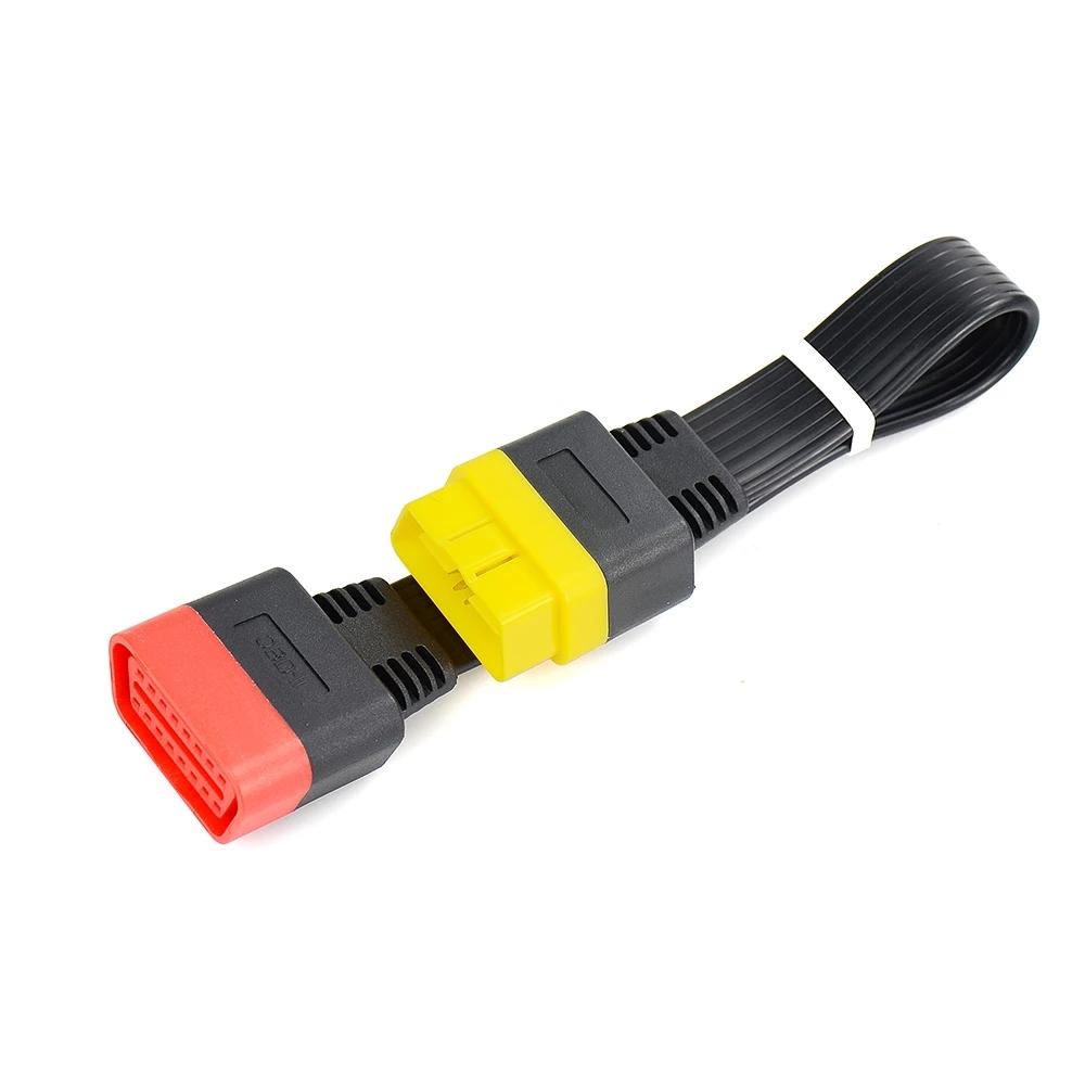 36CM OBDII Extension Cable 16 Pin Male To Female for Thinkdiag Easydiag BD2 Connector 16Pin Diagnostic ELM327 OBD2 Cable Code Readers 4