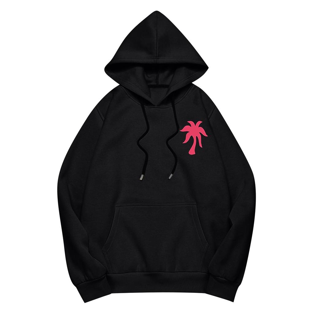 Unisex Langarm Casual Sweatshirt mit Tasche und Kordelzug und Hose Set