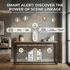 Zigbee Siren Alarm 110dB Vibration Sensor Optional TUYA Smart Life&2MQTT Smart Home Security Detector Required Zigbee Gateway