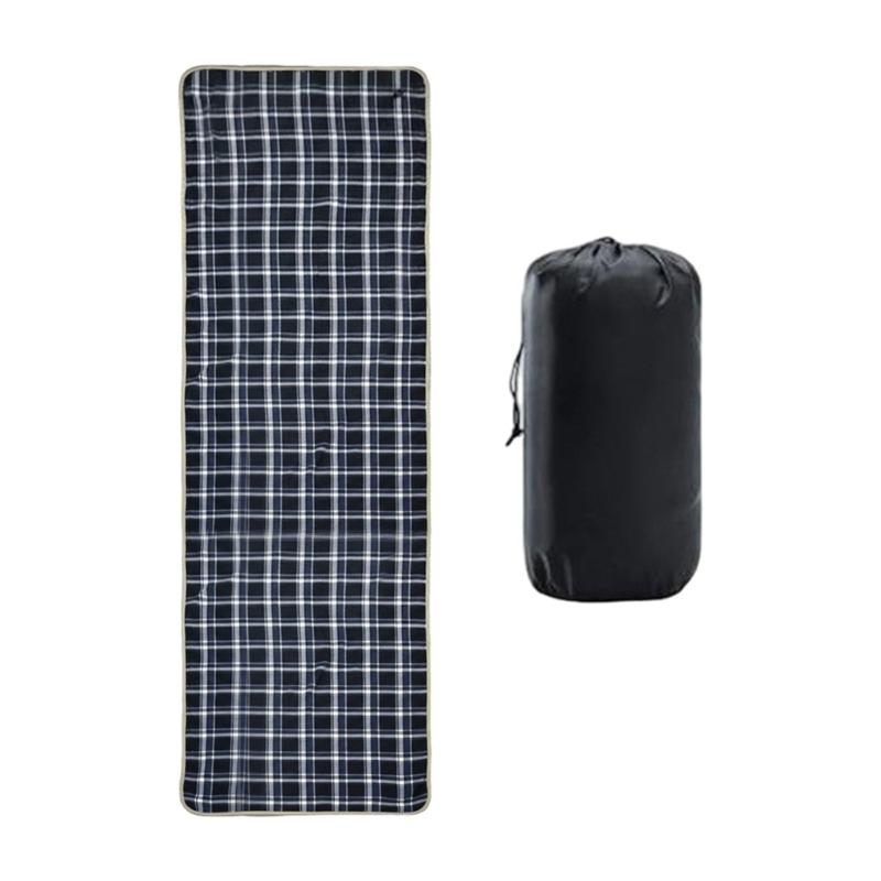 

Camping Sleep Bag USB Powered Heating System Water Resistant Fabric Construction for Outdoor Activity Enthusiasts синій