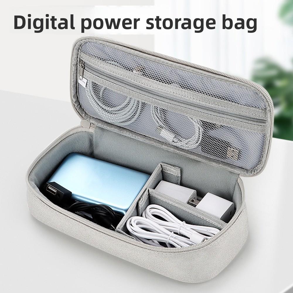 Portable Power Bank Storage Bag Charger Pouch Organizer  Electronic Digital Accessory