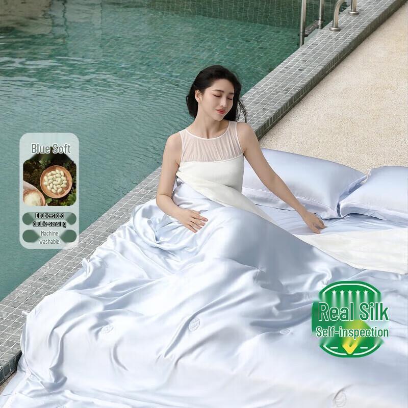 Mercury Home Textiles Seidenkühlbettdecke