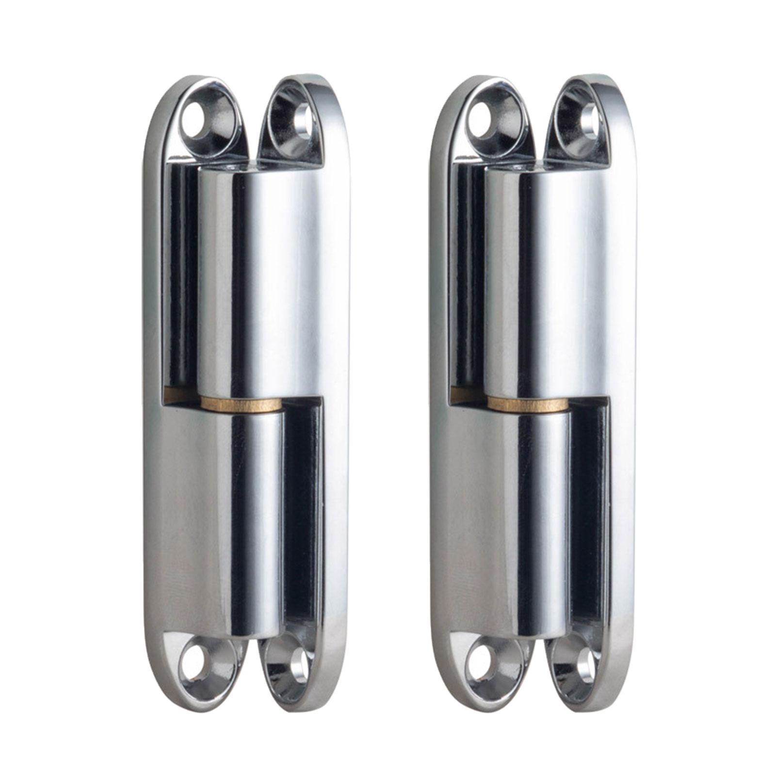 

Pack Of 2 Heavy Duty Cabinet Hinges Galvanized Steel Door Hardware Heavy Load for Interior Wooden Frames & Metal Boxes