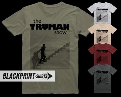 The Truman Show V1 | Vintage Movie T-Shirt | Classic Cult Film Graphic Tee | Unisex  | Sizes S-5XL