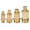 Pneumatic Exhaust Muffler Silencer M5 1/8 1/4 3/8 1/2 3/4 BSP Male Thread For Air Noise Brass Adjustable Long Short BSL SLM SLL