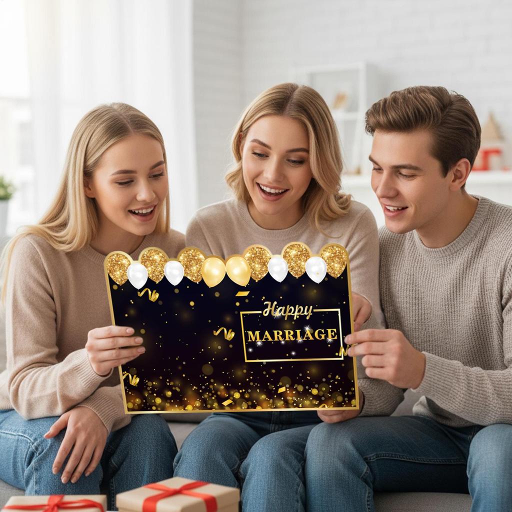 Huge Birthday Card Party Decorations With Envelope Giant Greeting Card For Memory Keeping Birthday Celebration Family Gathering