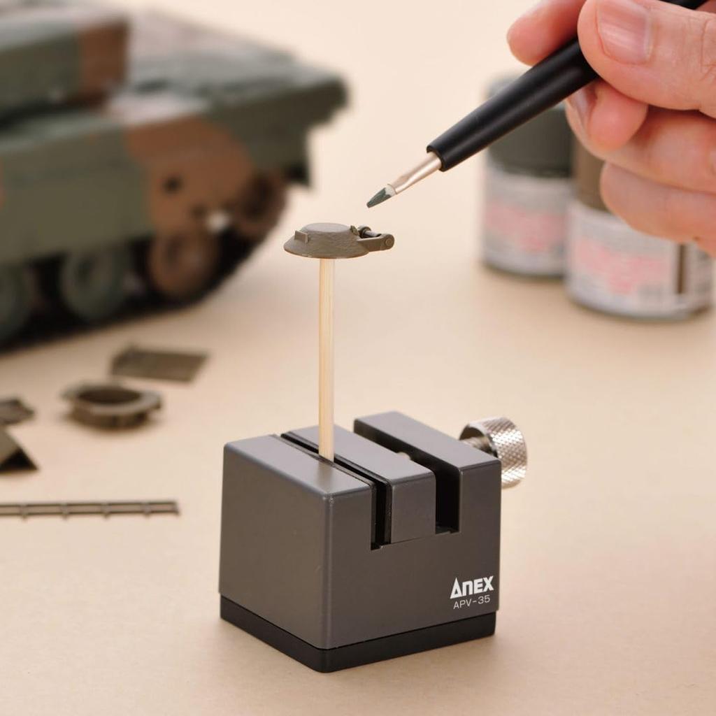 ANEX Mini Vise 35mm Mat for Vise Clamp for Plastic and Soldering APV-35 [Rubber Damage-Free Fixing] Watches, Models,