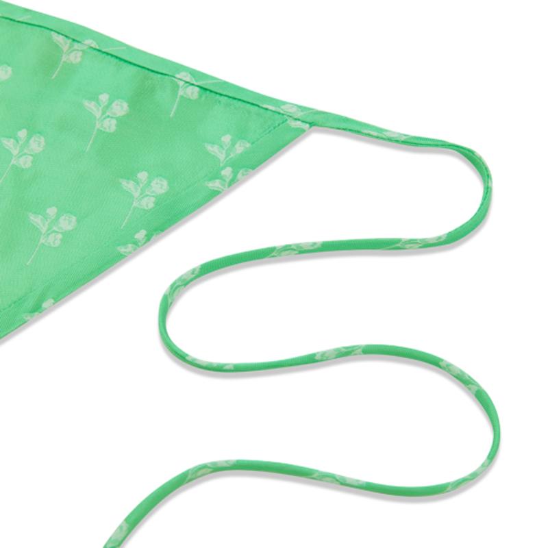 EENK UCARF Patterned Head Scarf - Light Green