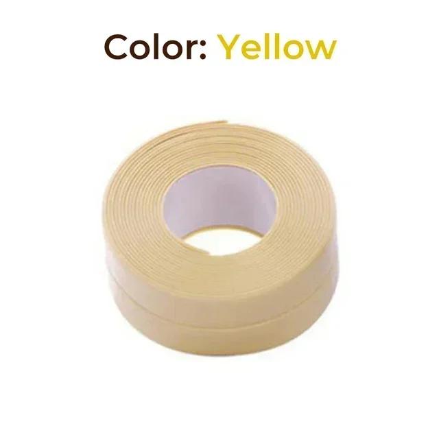 Sealing Waterproof Tape Bathroom and Kitchen Border Tape In The Bath Anti-mildew Caulking Sealed Waterproof Isolate Tape Sticker