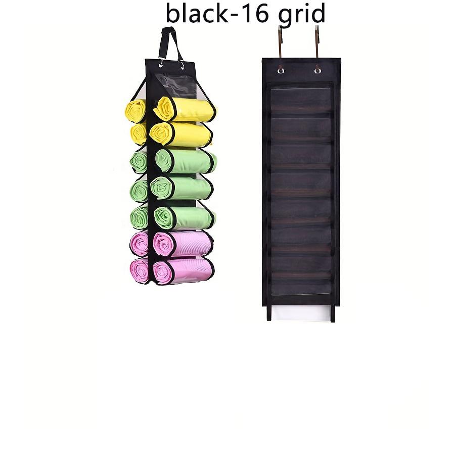 

16-Pair Capacity Foldable Hanging Pants Storage Bag, Wardrobe Organizer for Jeans Trousers Shirts