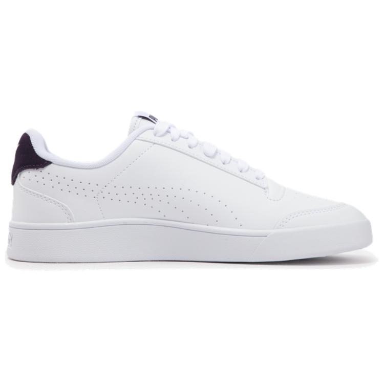 New PUMA Shuffle Perf Low Top Skateboard Shoes Unisex White Gold 380150-05