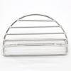 with Easy-Access Handle Stainless Steel Taco Holder Tray Plate Kitchen Tools Taco Shell Stand