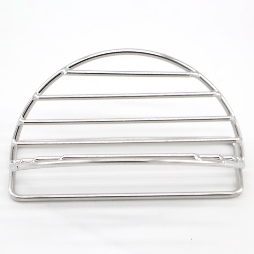 with Easy-Access Handle Stainless Steel Taco Holder Tray Plate Kitchen Tools Taco Shell Stand