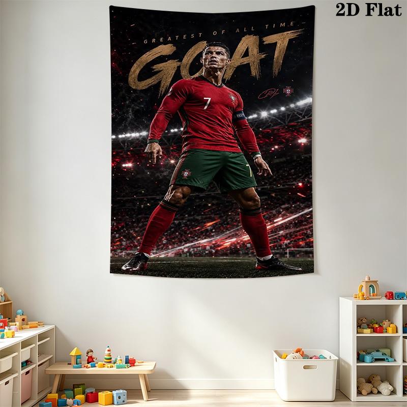 Goat Cristiano Ronaldo'S Legacy Bedding 1 Duvet Cover 2 Pillowcase Without Core Christmas Birthday Gift Bedding Set
