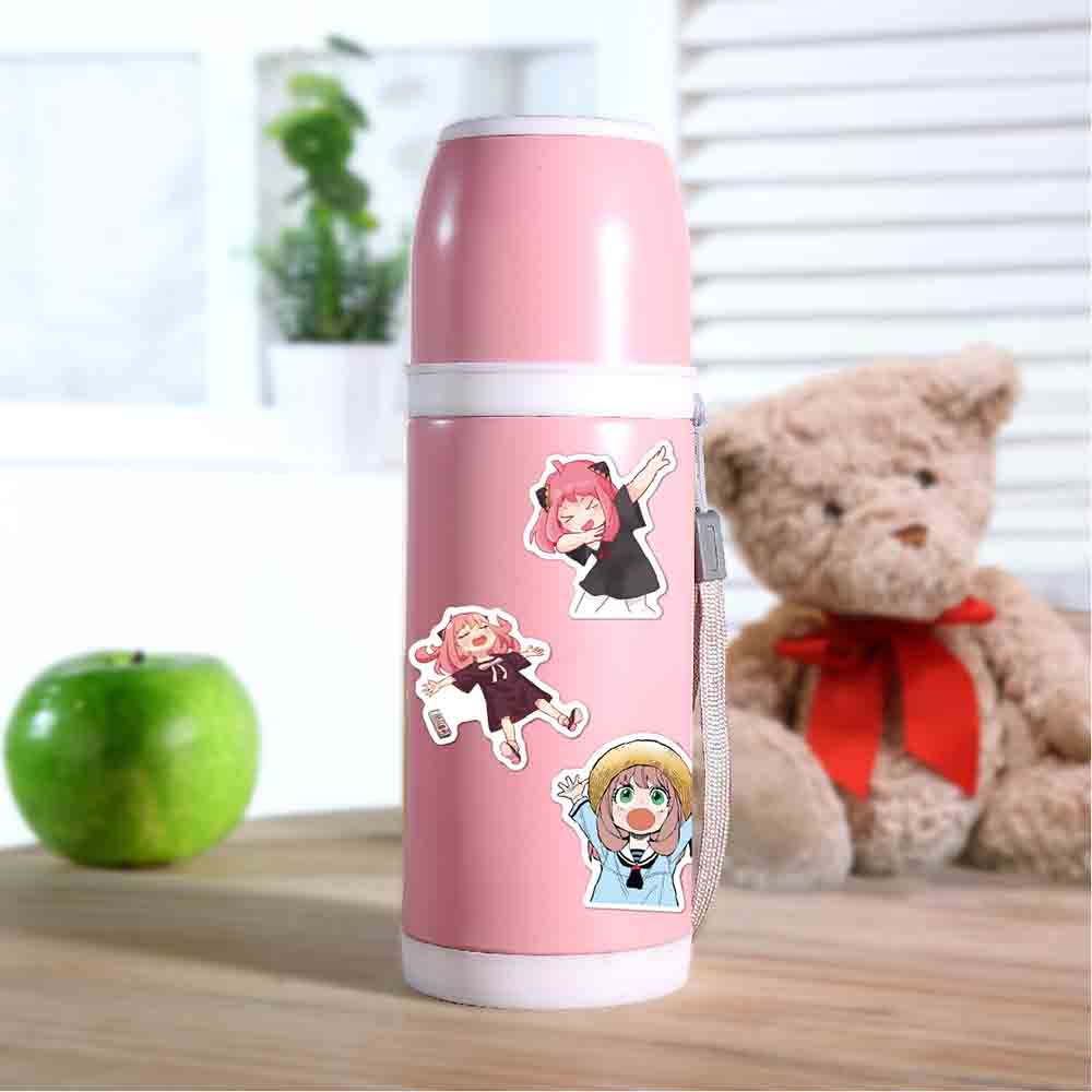 10/30/50/100pcs Cartoon SPY×FAMILY Anya Forger Stickers Funny Anime Decals Toys DIY Luggage Motorcycle Helmet Waterproof Sticker