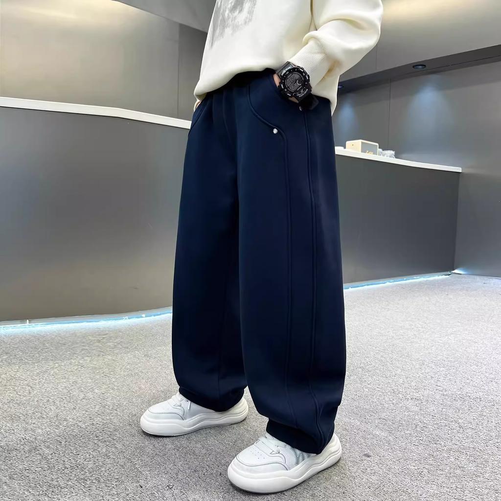 Nuovo arrivo: Pantaloni Sportivi da Ragazzo – Gamba Dritta, Gamba Larga, Pantaloni della Tuta Casual per Bambini e Ragazzi Più Grandi – Collezione Primavera