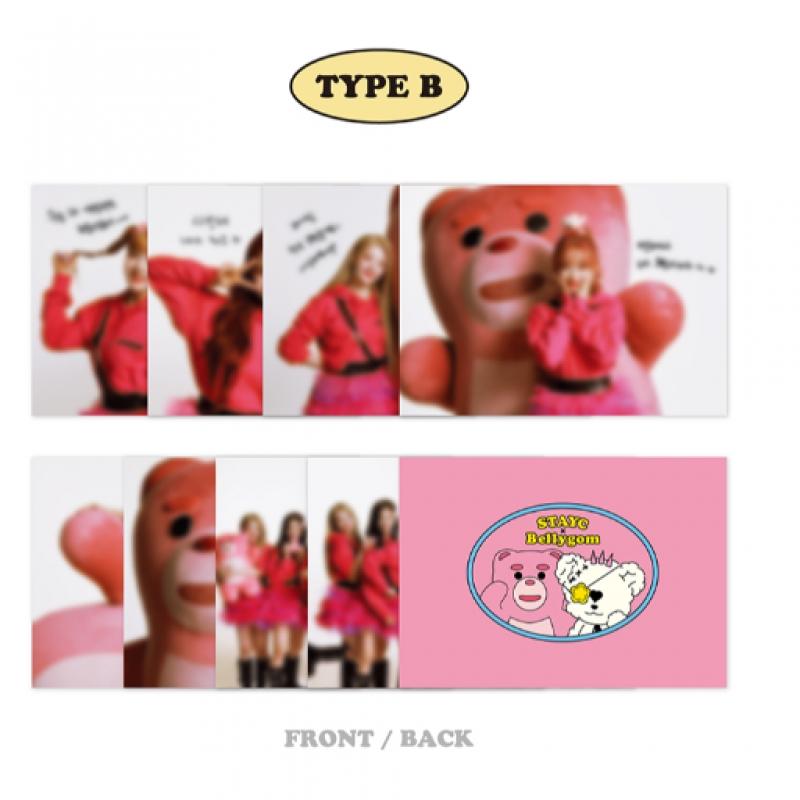 Stayc 02 Mini Poster Set   Teddy Bear Pop Up House Md