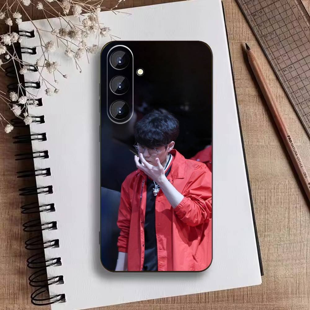 Faker Phone Case For Samsung Galaxy A73,21,22,32,71,53,52,51,80,5G Soft Black Cover