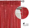 1 Panel Gold Sequin Photo Backdrop Curtain Panels Stage For Shimmer Birthday Wedding Photograph Shower Decoration Backdrop Fabric