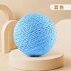Sisal Ball Extra Large Toy Self-Enjoyment And Boredom Relief Yarn Ball Funny Stick Bell Bell Teeth Grinding And -Resistant Pet Toy Ball