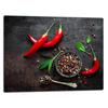 Glass Board Cutting Board 52X40 Chilli