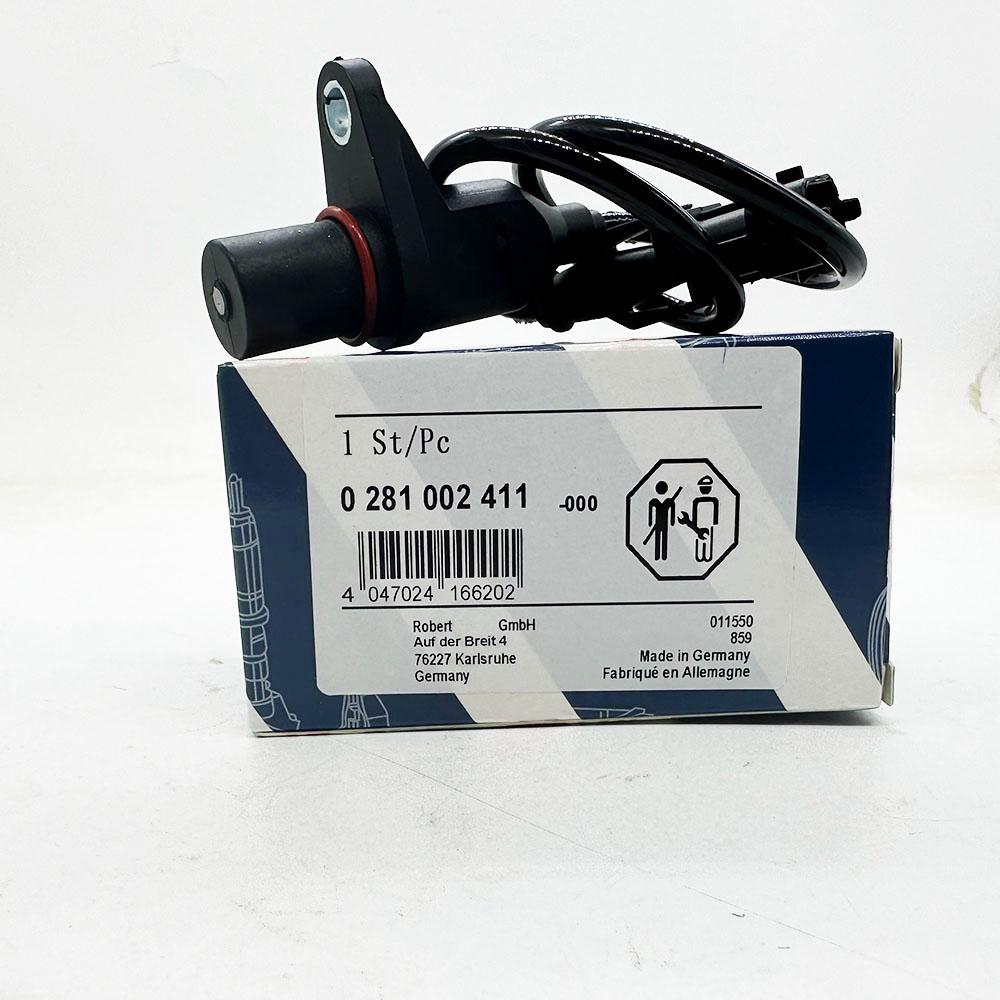 In Stock 1/2/3/5PCS 0281002411 281002411 Crankshaft Position Sensor For F-250 I-veco Euro Cargo VW 2R0906433C 4890190 1pcs with Box