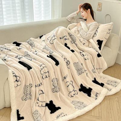 LISM Plush Fleece Blanket