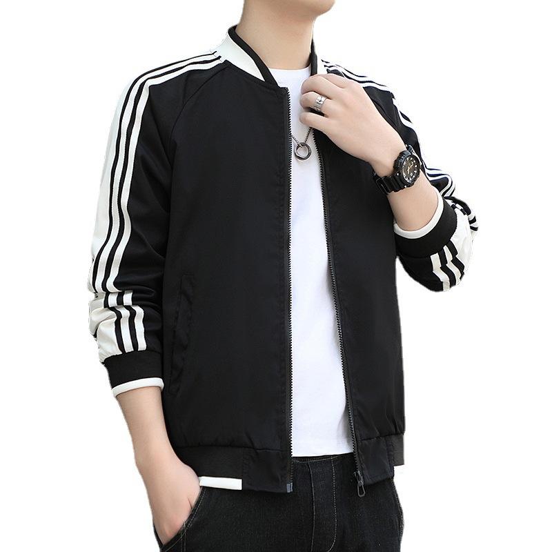Versatile Jacket Men's Outerwear Casual Baseball Suit Slim Fitting Jacket