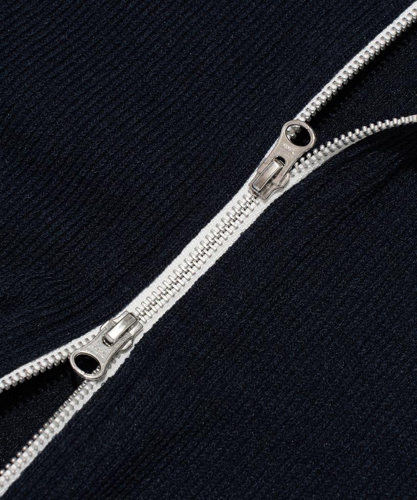 Tailor Studio Modern Classic Knit Cardigan (Navy)
