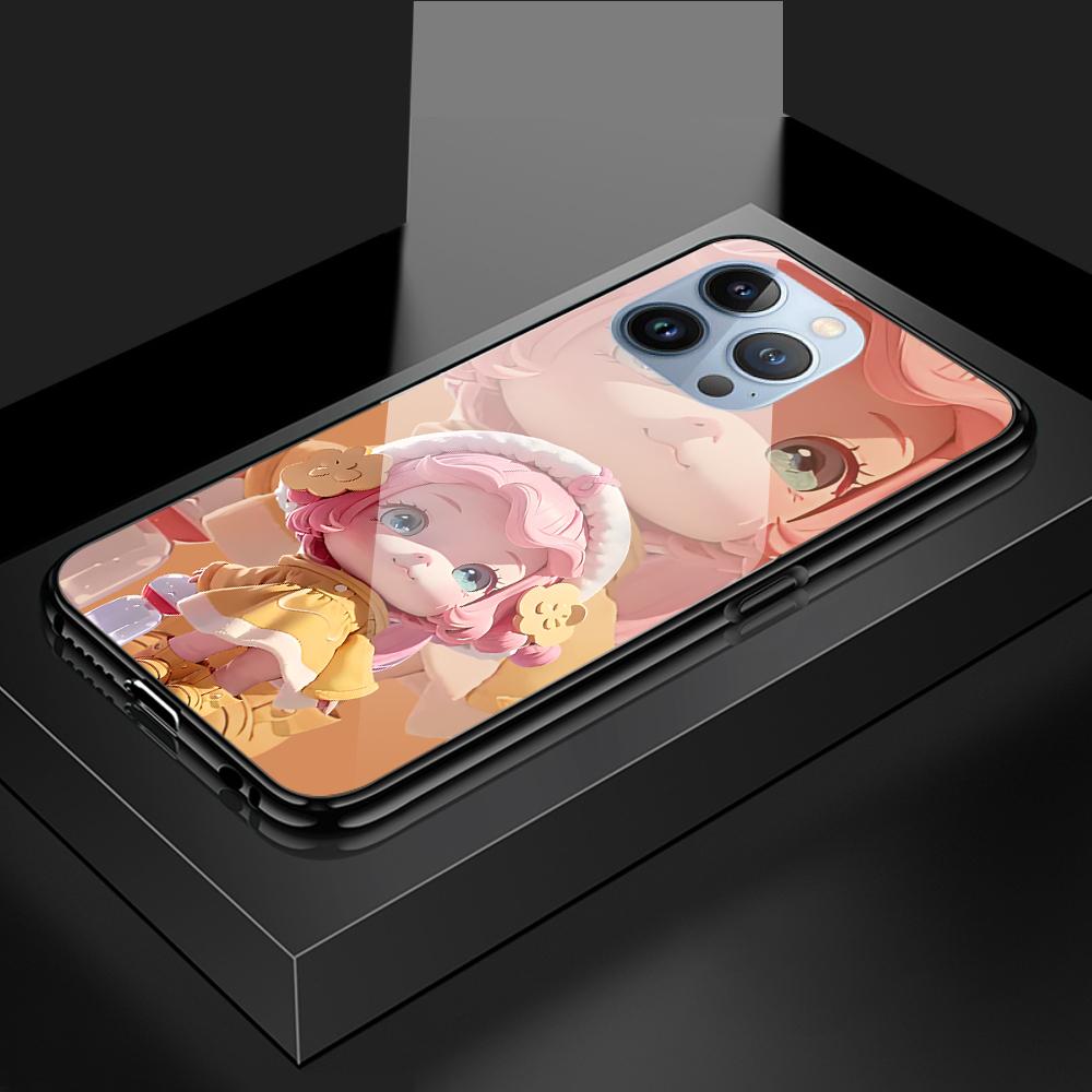 Tempered Glass Phone Case For OPPO Reno13 Reno14 Realme 11 12Pro 14 GTNeo6 C21Y C53 C75 OnePlus Nord2 NordCE3Lite Soft Edge Shockproof Smooth Shell