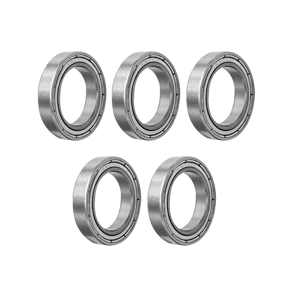 5pcs Ball Bearings Heavy Load Deep Groove Metal Ball Bearings Carbon Steel Wear Resistant 6800ZZ 6805ZZ for Skateboard Scooter