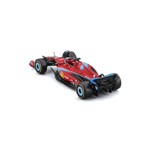 Bburago 2024 Model 1/43 Scale F1 Ferrari SF-24 #16 Charles Leclerc Miami GP Livery / Diecast Model 18-36844 MIAMI (#16)