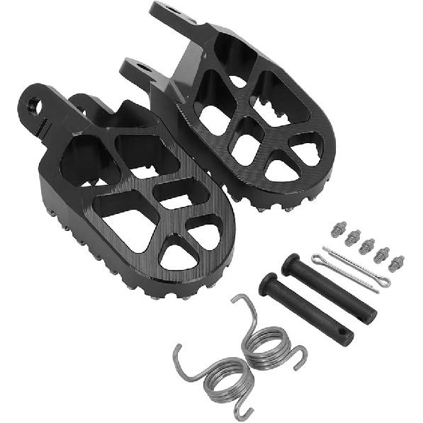 Dirt Bike Foot Pegs,Motorcycle Footpegs Wider Foot Rest Pedal CNC for KLX300SM 97-07 20-24 KLX250 06-23 KLX250R 94-96 KLX250S 09-14 KLX650 93-96
