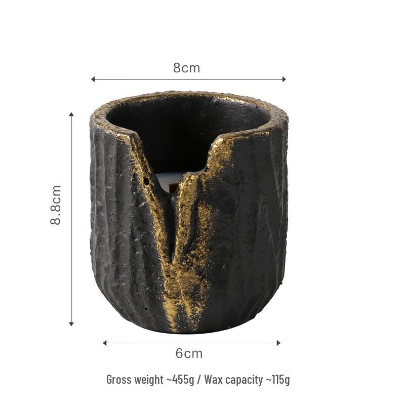 Cement Roman Column Venus Flameless Candle Holder